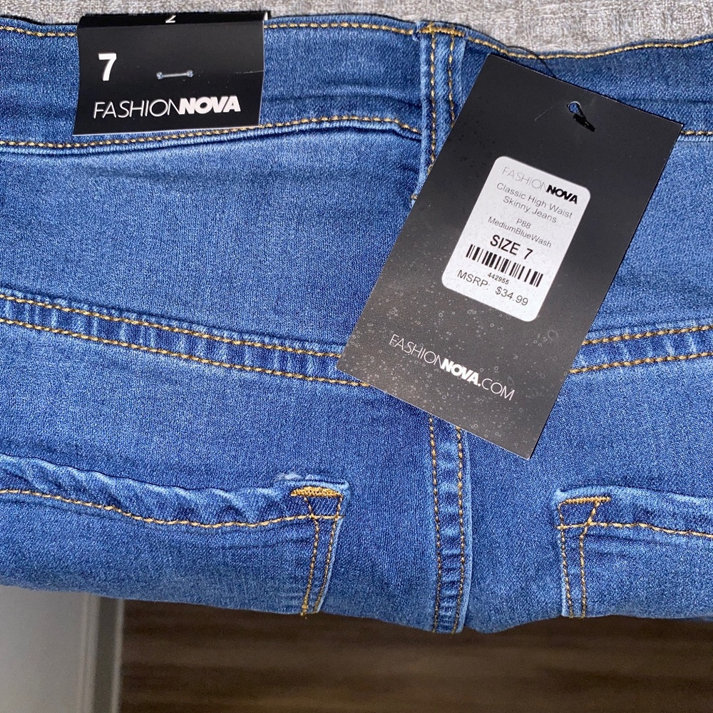 Fashion nova high waisted skinny jeans